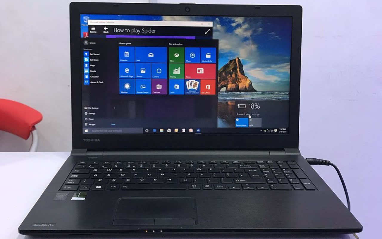 لپ تاپ استوک TOSHIBA 